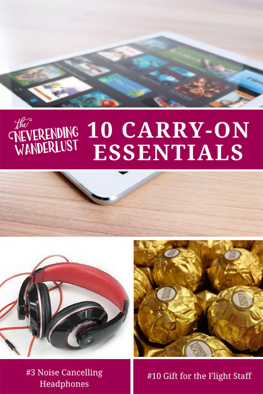 Top 10 Carry-On Essentials