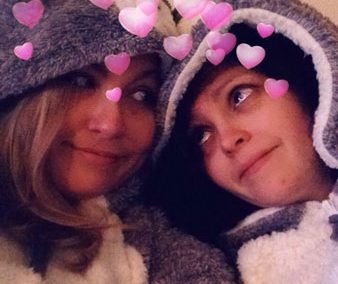 Jo and I Being Silly